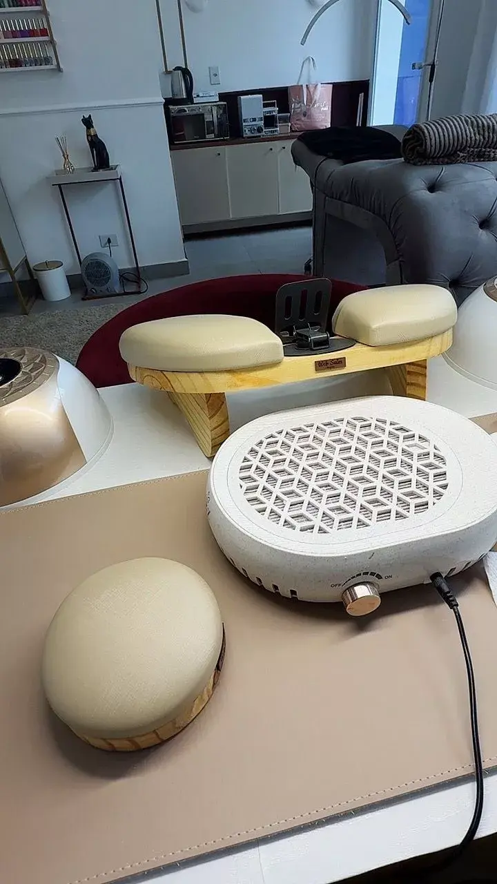 Kit Delta Pro bege no estúdio